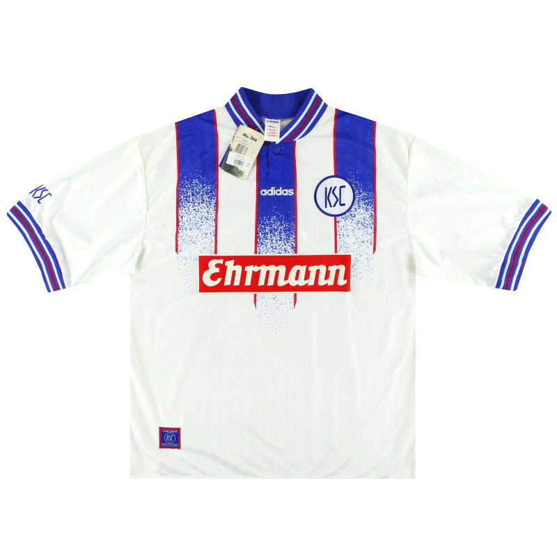Camiseta de la casa adidas del Karlsruher 1996-98 *con etiquetas* XL
