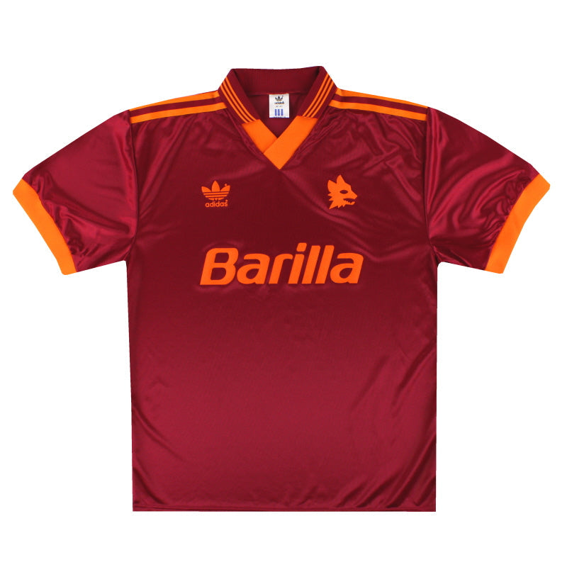 1992-94 Roma adidas Camiseta Local *Como Nueva* M