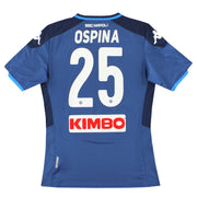 Camiseta de portero Kappa Kombat del Napoli 2019-20, Ospina #25, talla XL