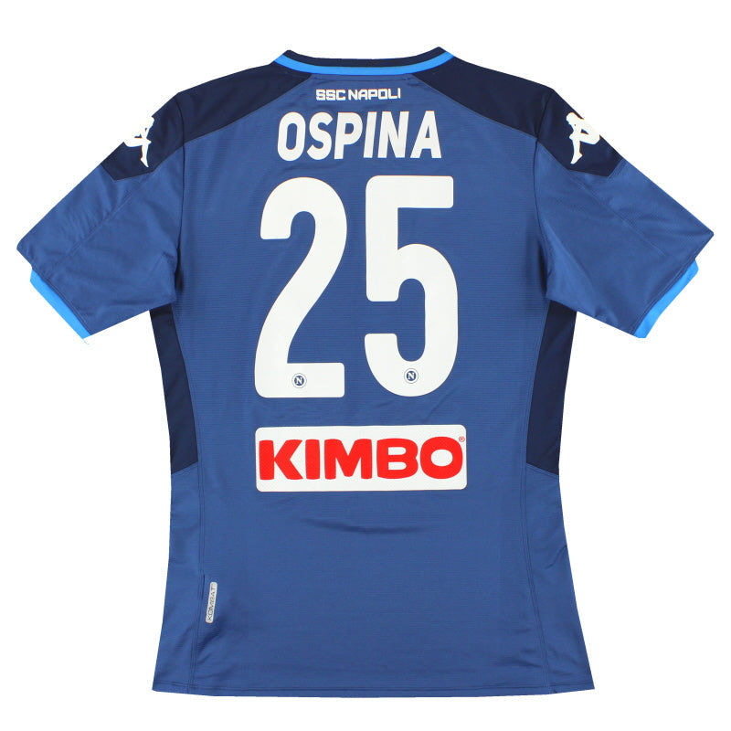 Camiseta de portero Kappa Kombat del Napoli 2019-20, Ospina #25, talla XL