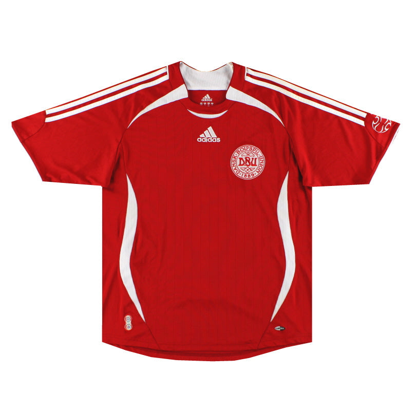 Camiseta Adidas de Local de Dinamarca 2006-08 XS
