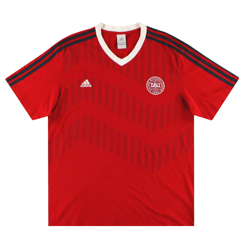 2012-13 Dinamarca adidas Camiseta Ocio *Impecable* XL