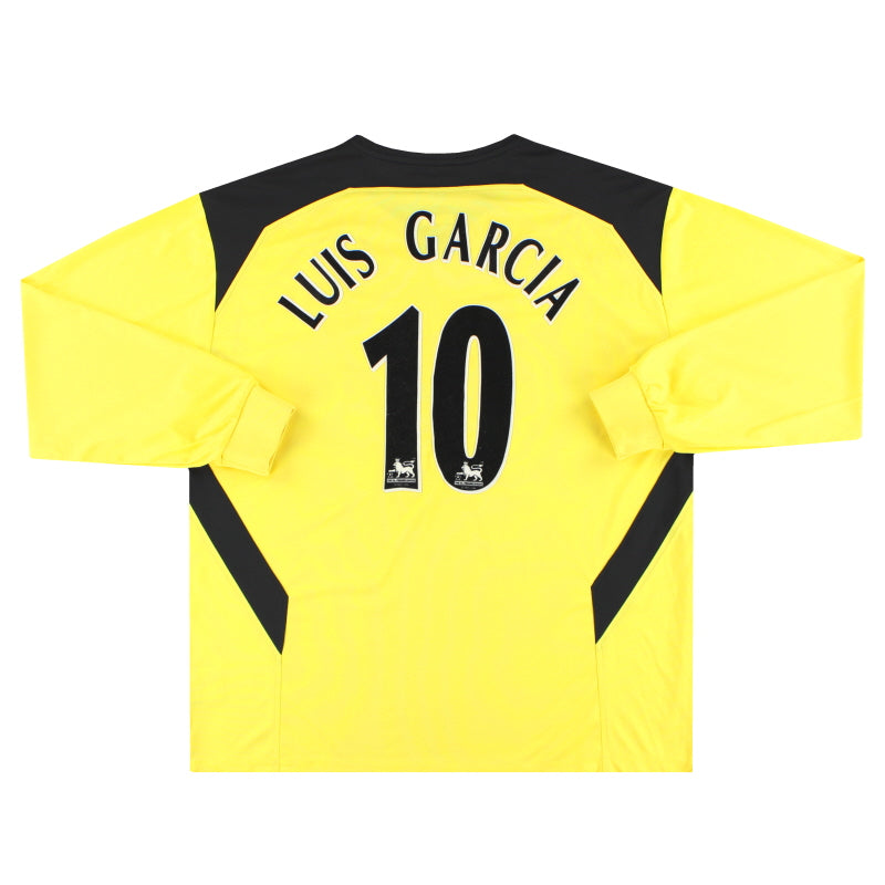 Liverpool 2004-05 Away Shirt Luis Garcia #10 L