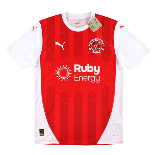 2024-25 Fleetwood Town Puma Home Shirt *w/tags* M