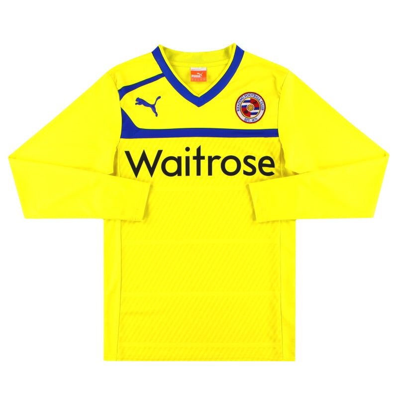 Camiseta de visitante de manga larga Puma del Reading 2012-13, talla S