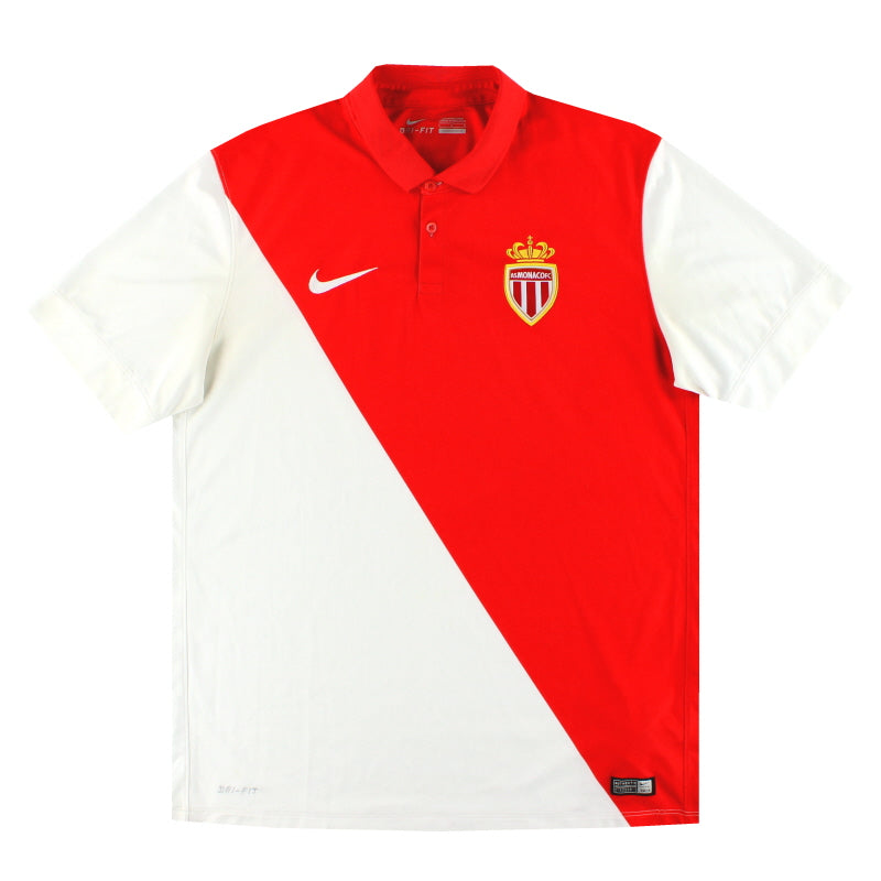 Camiseta de casa Nike de Mónaco 2014-15 L