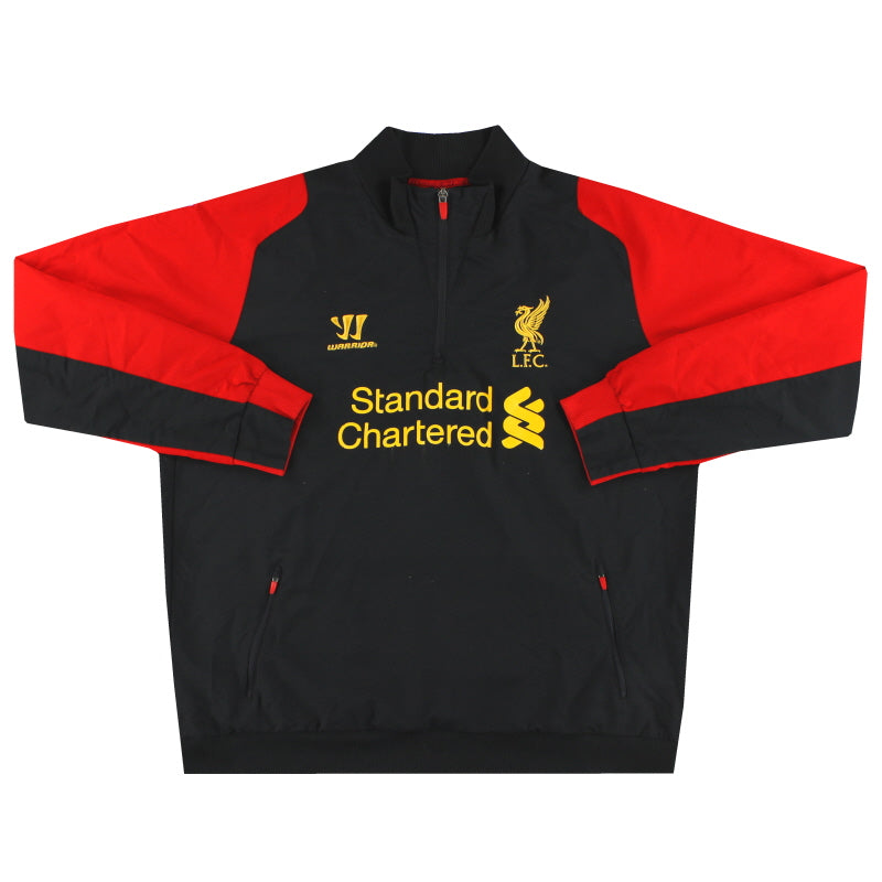 Chaqueta de chándal Liverpool Warrior de 1/4 de cremallera 2014-15 XXL
