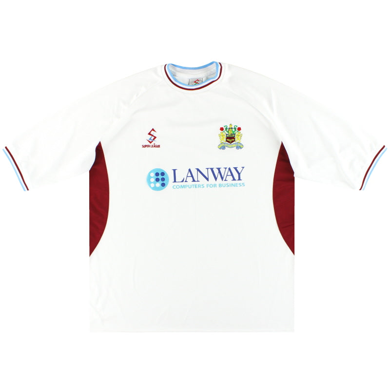 2001-02 Burnley Super League Camiseta Visitante XXL