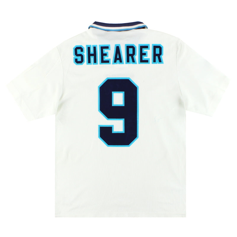 Camiseta Umbro Titular de Inglaterra 1995-97 Shearer #9 XL
