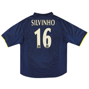 2000-02 Camiseta Europea del Arsenal Nike Silvinho #16 XL