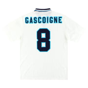 Camiseta de casa Umbro de Inglaterra 1995-97 Gascoigne #8 XL