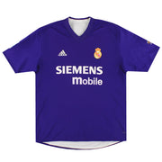 Camiseta Reversible del Tercer Equipamiento adidas del Real Madrid Centenario 2002-03 L