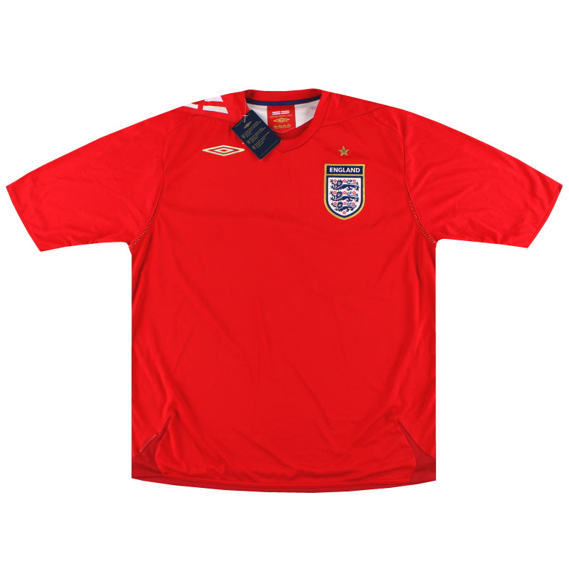 2006-08 England Umbro Away Shirt *w/tags* M