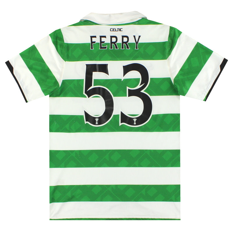 Camiseta Local Nike del Celtic (edición para jugador) 2010-11, Ferry #53 M