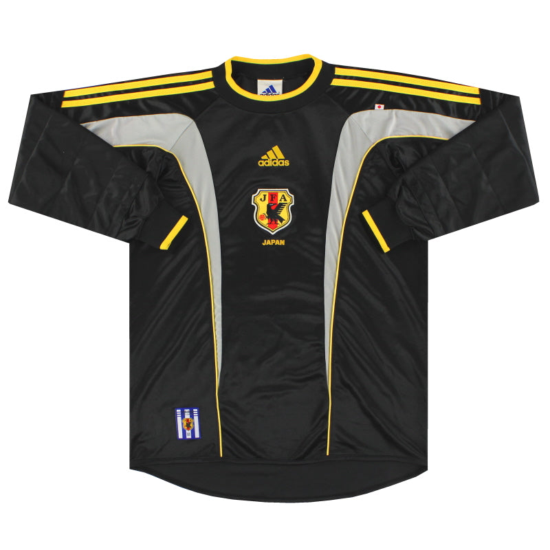 1999-01 Japón camiseta de portero adidas #1 L