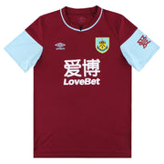 2020-21 Burnley Umbro Camiseta Local Talla L