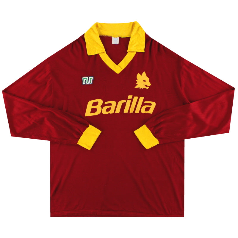 Camiseta Roma Local 1986-87 ML XL