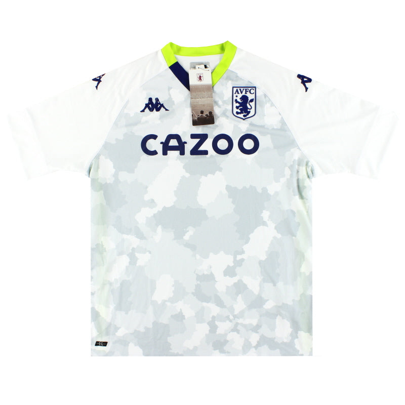 2020-21 Aston Villa Kappa Kombat Tercera equipación *con etiquetas* XXXL