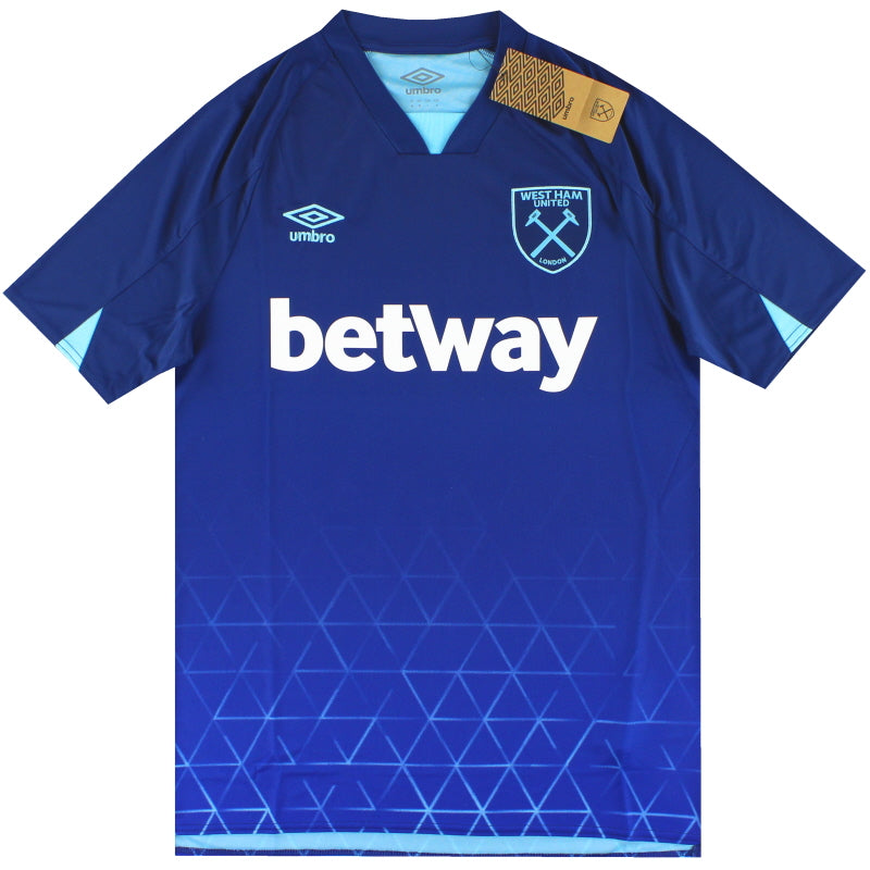 Camiseta del West Ham Umbro Tercera Equipación 2023-24 *NUEVA EN CAJA* M