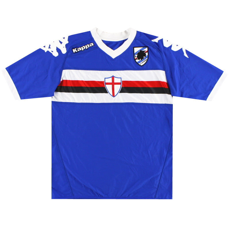 2010-11 Camiseta Kappa Sampdoria Local *Impecable* L