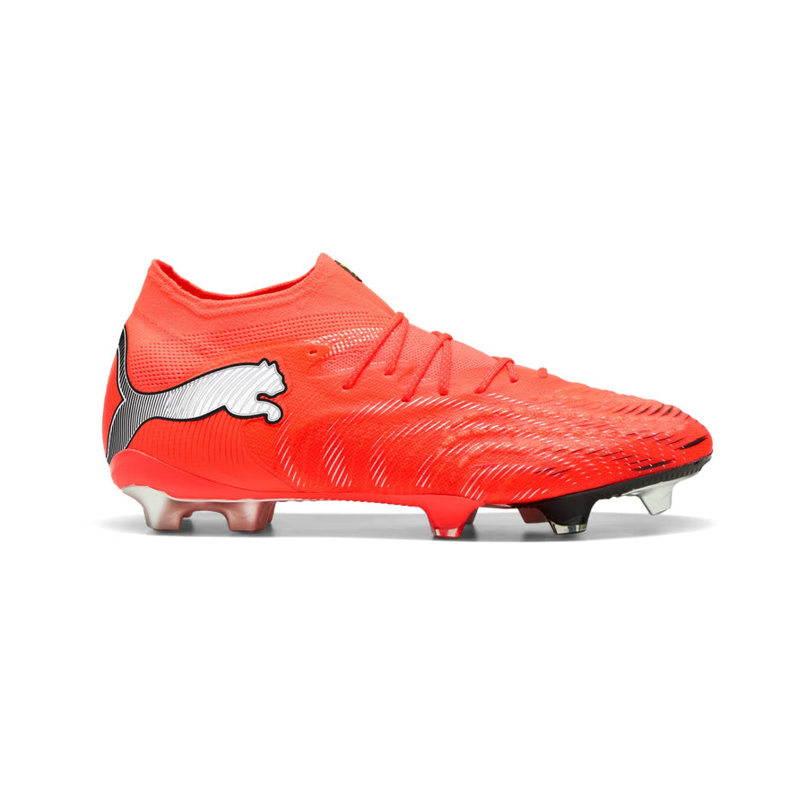 Botas de fútbol Puma Future 9 Ultimate FG - Rojo Puma/Blanco Puma/Rojo Brillante/Negro Puma