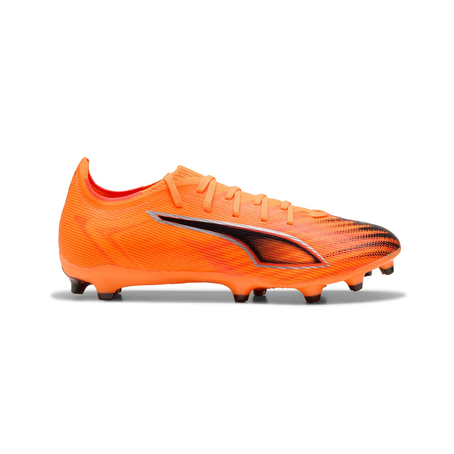 Botas de fútbol Puma Ultra 6 Match FG/AG - Rojo fuego/Negro Puma/Rojo brillante