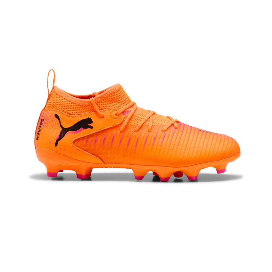 Botas de fútbol Puma Future 8 Match FG/AG Jnr - Heat Fire/Puma Black/Ravish