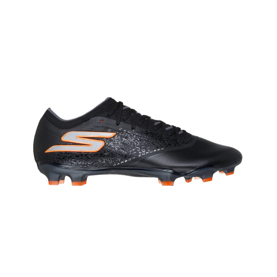 Botas de fútbol Skechers Razor 1.5 Elite FG - Negro/Naranja