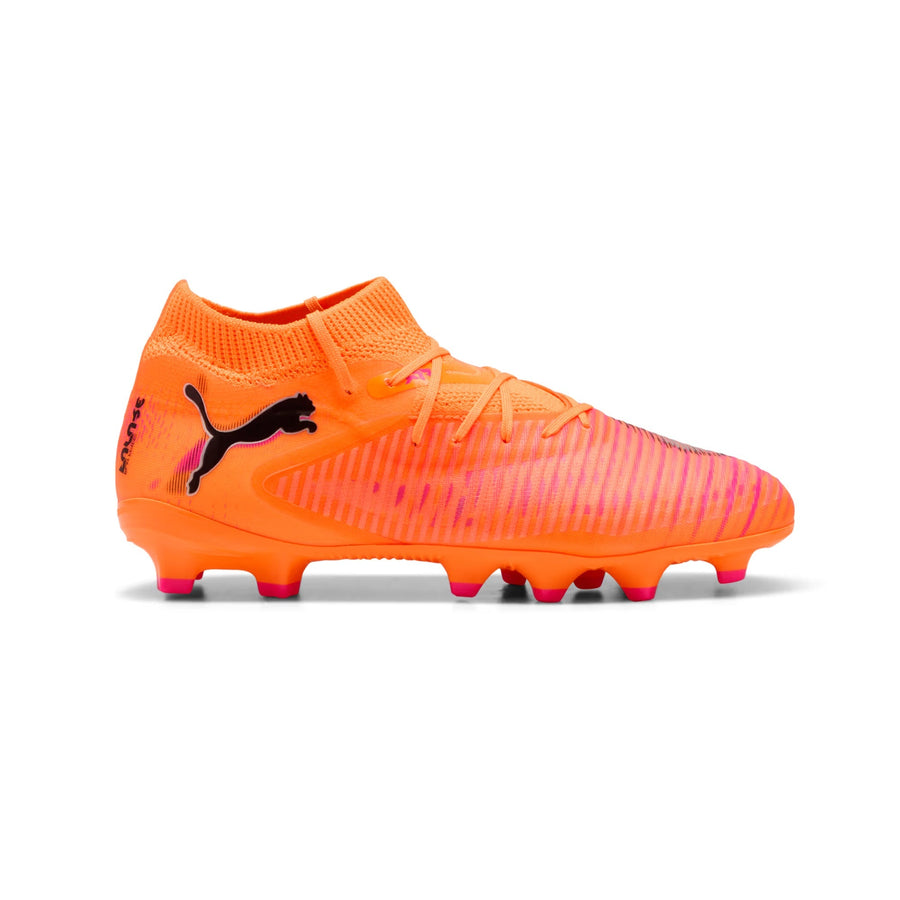 Botas de fútbol Puma Future 8 Pro FG/AG Jnr - Heat Fire/Puma Black/Ravish