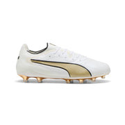 Botas de fútbol Puma King 20 Ultimate FG/AG - Puma White/Metallic Gold/Puma Black