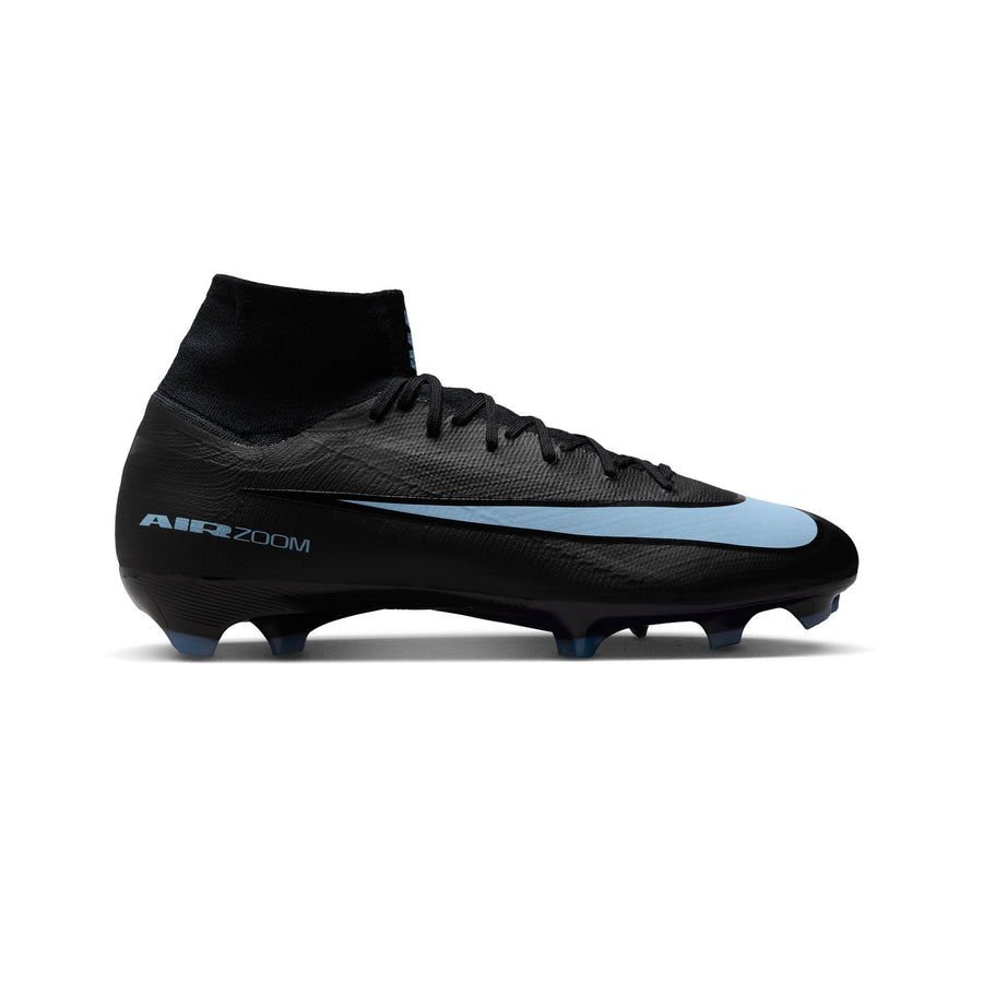 Botas de fútbol Nike Mercurial Zoom Superfly 10 Pro FG - Negro/Azul Hielo