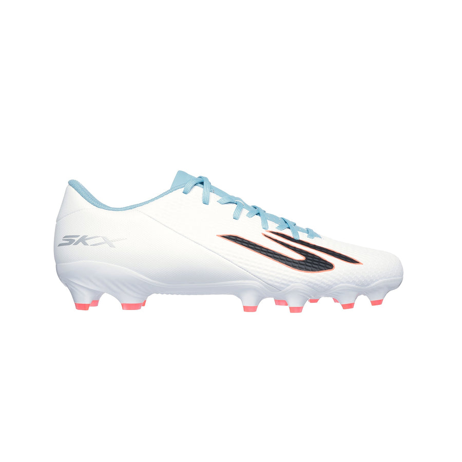 Botas de fútbol Skechers SKX_2 Academy FG - Blanco/Azul