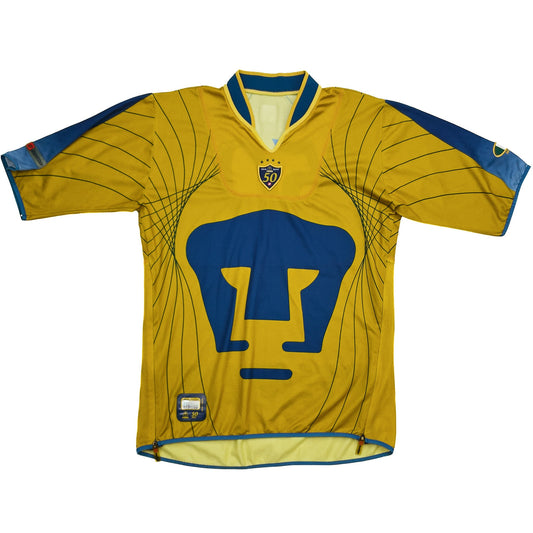 CULT KITS - 2003/04 UNAM PUMAS *50 YEARS* SPECIAL SHIRT (M) LOTTO