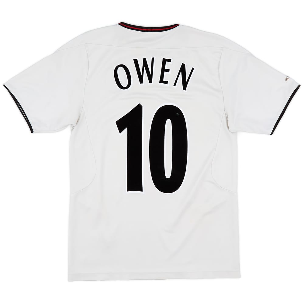 Liverpool 2003-04 Away Shirt Owen 10 L