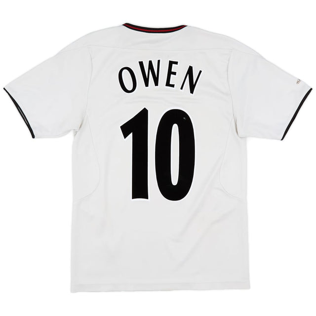 Liverpool 2003-04 Away Shirt Owen 10 S