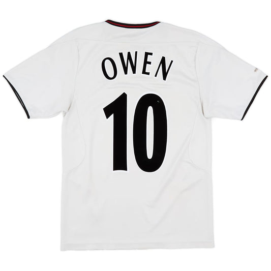 Liverpool 2003-04 Away Shirt Owen 10 M