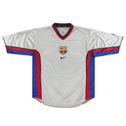 1998-01 Barcelona Nike Camiseta Visitante XXL