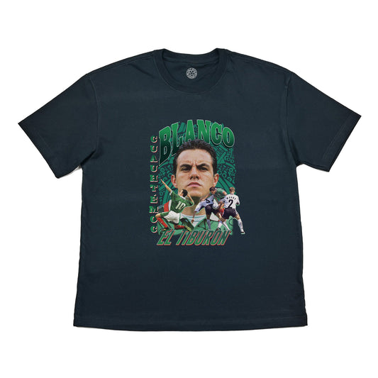 Mexico Blanco Bootleg Tee, Small / Mexico / Black