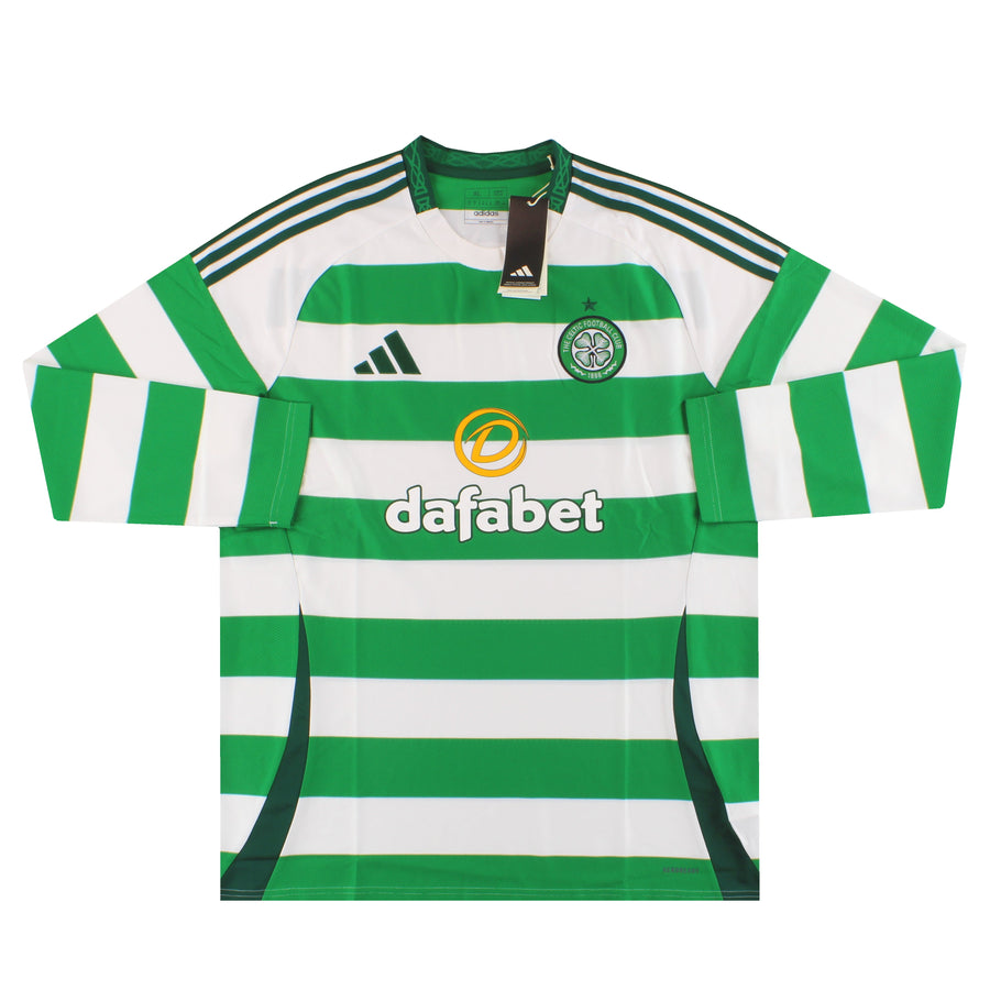 2024-25 Camiseta Local adidas Celtic Manga Larga *con etiquetas* XL