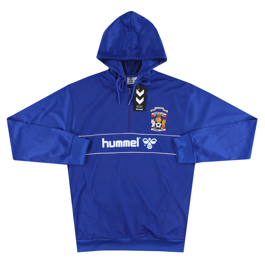 Sudadera con capucha y media cremallera Coventry Hummel Retro *A ESTRENAR* XL