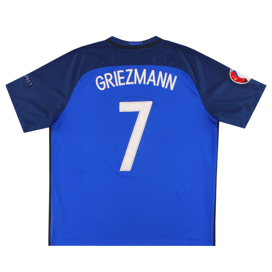 2016-17 France Nike Home Shirt Griezmann #7 XXL