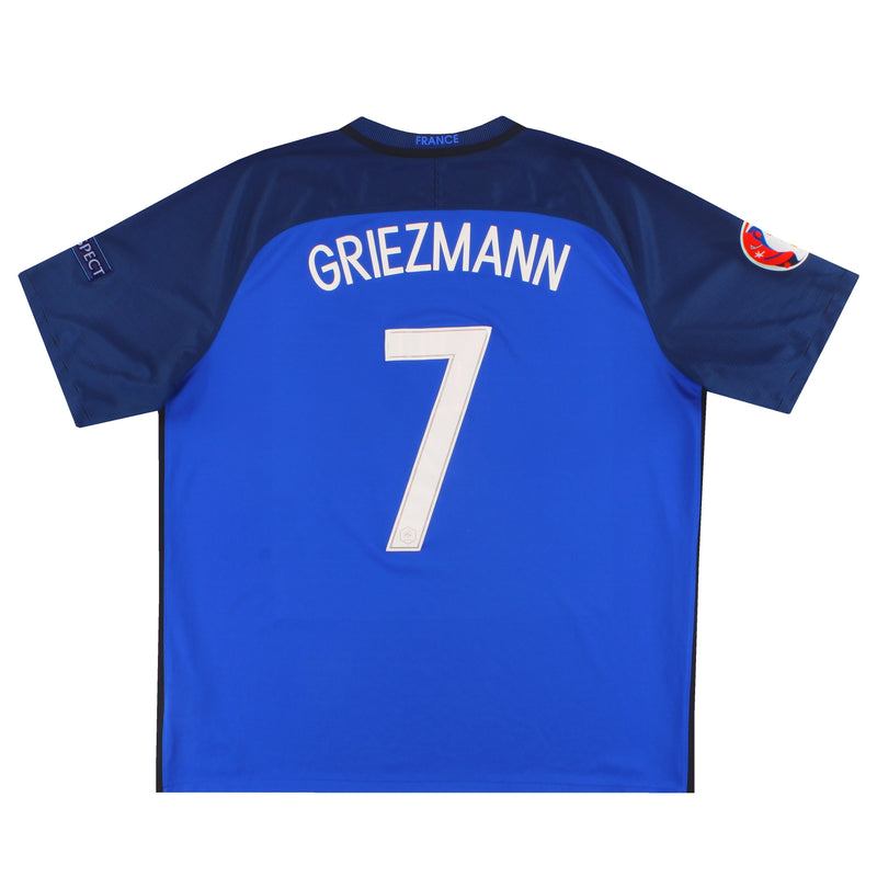 2016-17 France Nike Home Shirt Griezmann #7 XXL