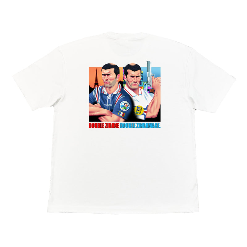 Double Zindamage Hong Kong Pop-Up Graphic Tee