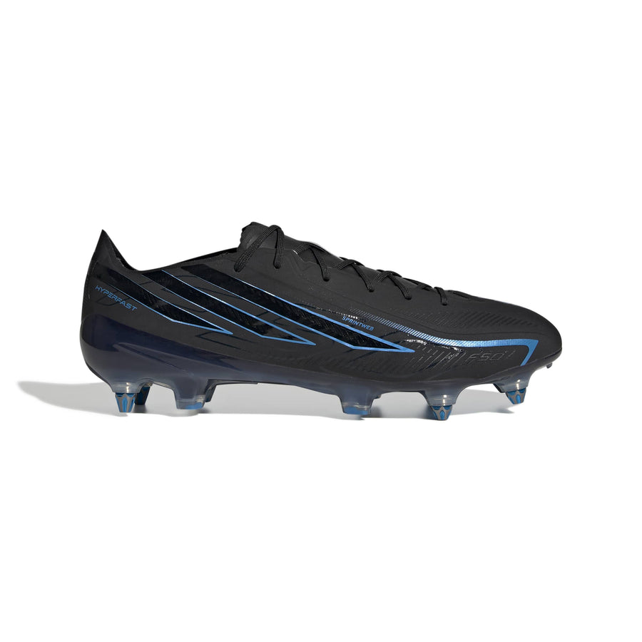 Botas de fútbol adidas F50 Hyperfast Elite SG - Core Black/Core Black/Lucid Ray Blue