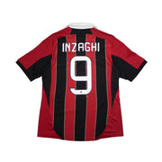 Camiseta local 2012/13 AC Milan Inzaghi #9 (Talla S) Adidas