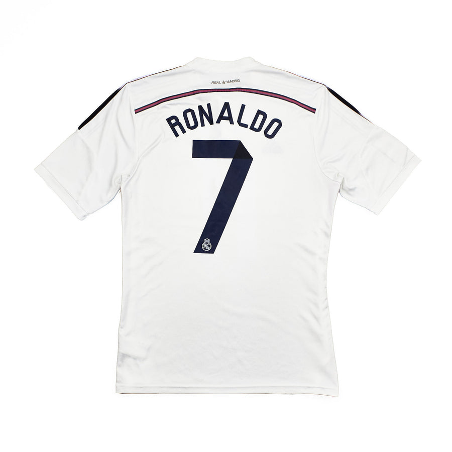 Camiseta de Casa del Real Madrid Ronaldo #7 2014/15 (Talla L) Adidas