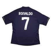 Camiseta del Real Madrid 2012/13 de Ronaldo #7 de visitante (L) Adidas