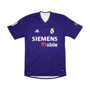 Camiseta Alternativa (Tercera) del Real Madrid 2002/03 Raúl #7 Centenario (S) Adidas