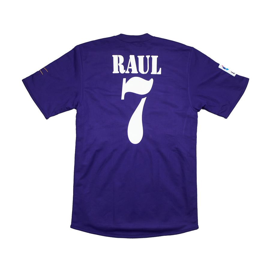 Camiseta Alternativa (Tercera) del Real Madrid 2002/03 Raúl #7 Centenario (S) Adidas