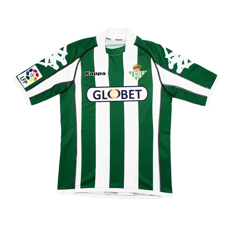 2004/06 Real Betis Oliviera #12 Camiseta Local (M) Kappa